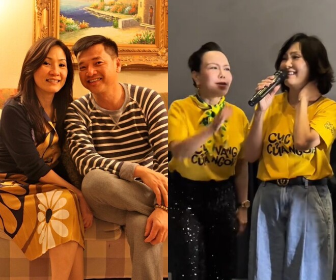 Hồng Đào “xịt keo” tại sự kiện khi khán giả nhắc thẳng tên Quang Minh.
