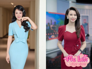 2 mẹ bỉm của VTV "chạy show": Á hậu Thụy Vân khoe nhan sắc rạng rỡ, mẹ 5 con Hương Liên tự tin lên sóng