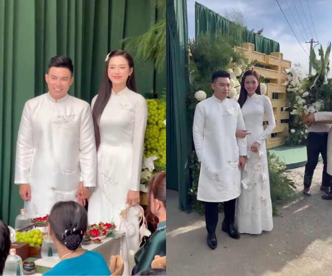 Đỗ Thị Hà và ông xã được khen ngợi đúng chuẩn trai tài gái giỏi.