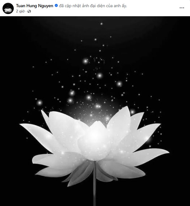 Nam ca sĩ cập nhật ảnh đại diện vào tối 15/11.