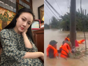 BTV Hoài Anh thương 2 đồng nghiệp bị lật xuồng trong lũ lớn ở Đà Nẵng: Nhẹ cả lòng khi may mắn đã ở lại