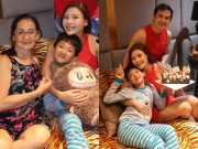 Giải trí - Thúy Diễm khoe khoảnh khắc hạnh phúc bên mẹ chồng, quý tử quốc tịch Mỹ nay tuấn tú như bản sao của Lương Thế Thành