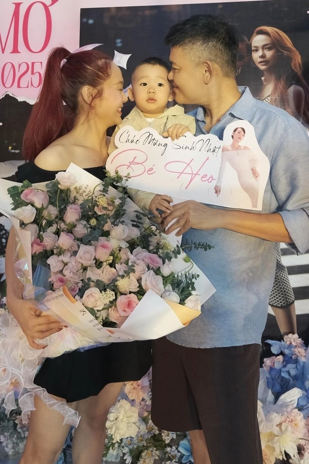 Vợ chồng nữ ca sĩ đã sử dụng phương pháp IVF để có con chung.