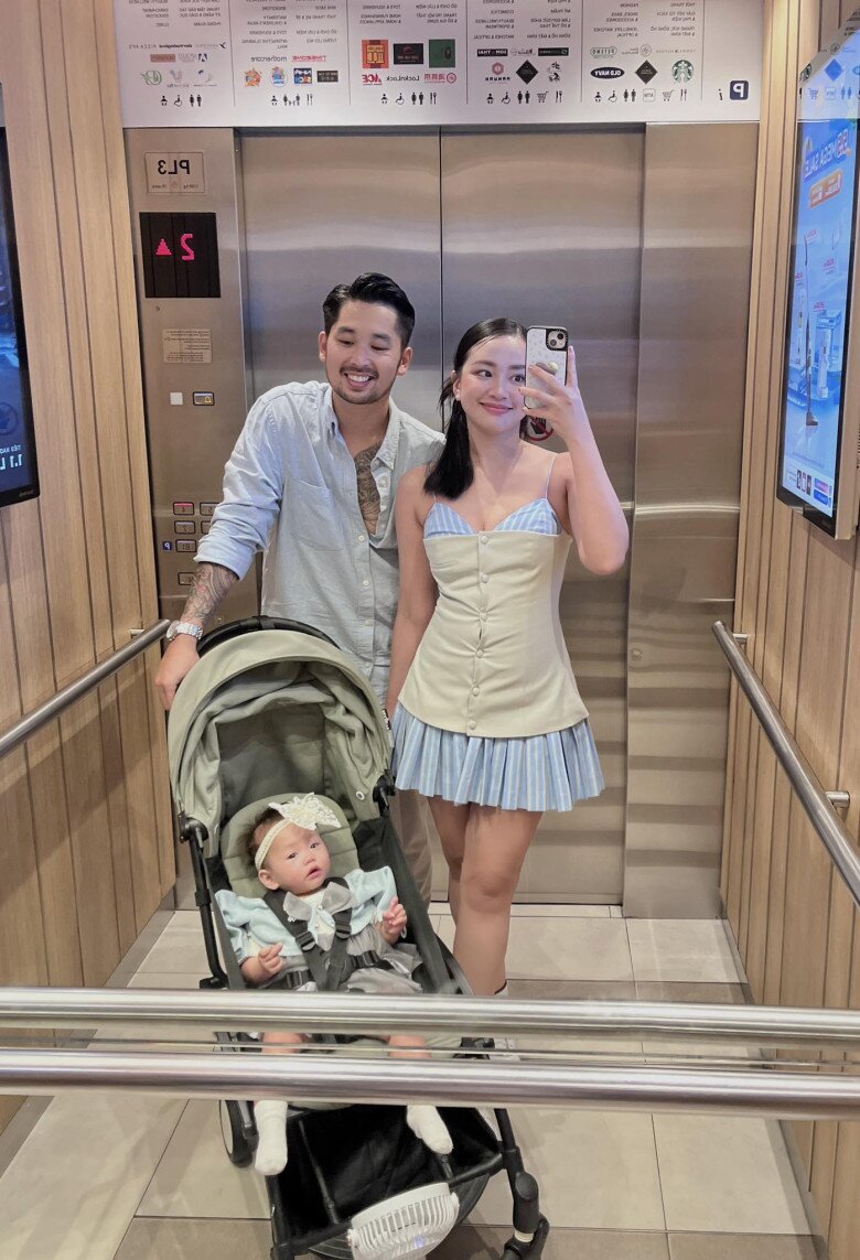 Trên mạng xã hội, Yumi Thiên Nga thường xuyên khoe những khoảnh khắc gia đình hạnh phúc bên nhau.