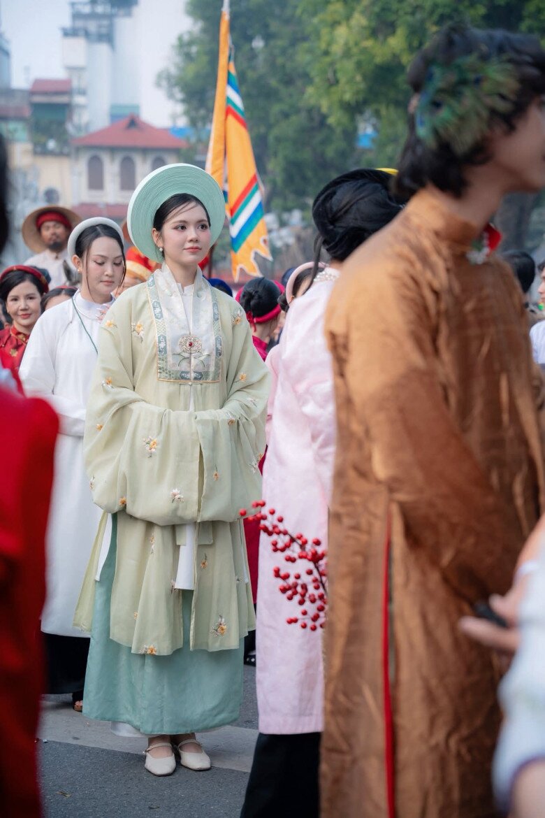 Người đẹp tự hào khi được tái hiện hình ảnh người phụ nữ Việt thời xưa.