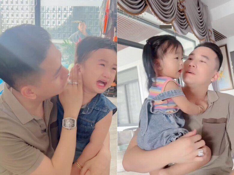 Ka Ka và Muội Muội trước đây thường khóc nức nở khi 2 ba rời nhà.