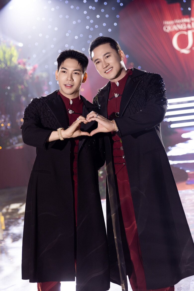 Tiệc kỷ niệm 1 năm ngày cưới của Thanh Đoàn và Hà Trí Quang vào tháng 11 vừa qua.