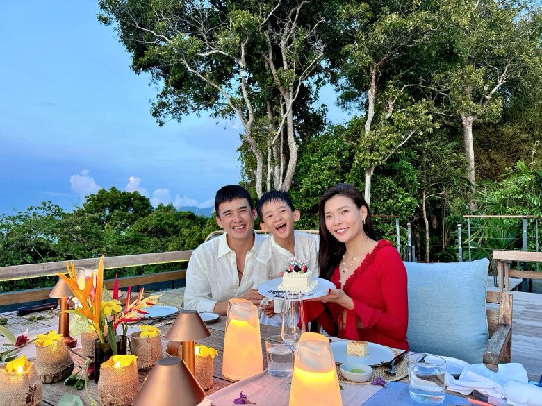 Thúy Diễm và Lương Thế Thành từng nảy sinh những ý kiến bất đồng khi nuôi con.