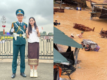 Nữ phóng viên người Lào nổi tiếng ở A80 gửi tiền ủng hộ vùng lũ: Tiền của tôi ít nhưng tình cảm với Việt Nam rất nhiều