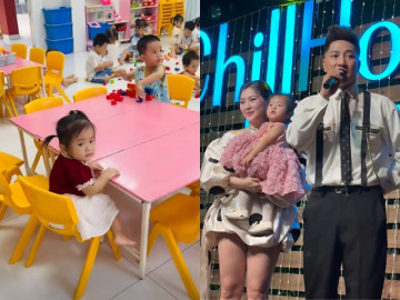Thanh Trúc cho con gái 1 tuổi đi học mẫu giáo, ngỡ ngàng vì phản ứng của ái nữ