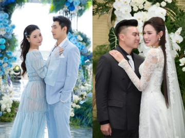 2 thiếu gia nghìn tỷ với ánh mắt ngôn tình: Chồng Đỗ Thị Hà bị trêu sợ vợ, chồng Midu sơ hở là khóc