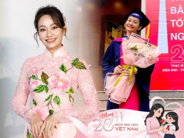 NSƯT Hạnh Thúy tốt nghiệp Thạc sĩ ở tuổi 48, bán xe hơi để học nay mãn nguyện dù "gầy sọp đi vì sụt 4-5kg"