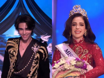 Nam ca sĩ điển trai xuất hiện ở Miss Universe: Con lai 4 dòng máu, từng tham gia Anh trai vượt ngàn chông gai