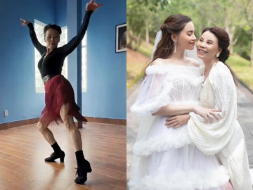Mẹ ruột Hồ Ngọc Hà U70 vẫn nhảy cực quyến rũ, khoe dáng thon gọn chuẩn người sinh ra "nữ hoàng giải trí"