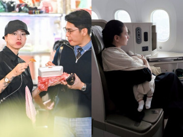 Vợ chồng Ngô Thanh Vân phải trốn con gái đi ăn vặt, lần đầu bé Gạo đi máy bay đã ngồi hạng thương gia