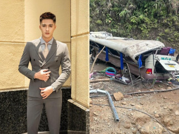 Người mẫu Lý Công Chiều 29 tuổi gãy xương sườn, dập phổi sau vụ lật xe ở Lào Cai