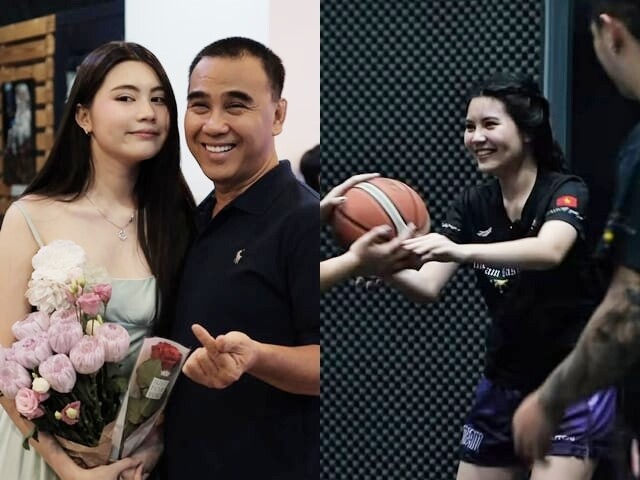 Sao Việt 24h: Con gái út nhà Quyền Linh lộ mặt mộc xinh hơn trang điểm khi chơi bóng rổ, hoạt bát đúng tuổi 17