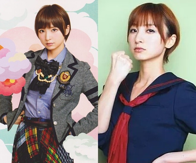 Shinoda Mariko là thành viên nổi tiếng hàng đầu ở AKB48.