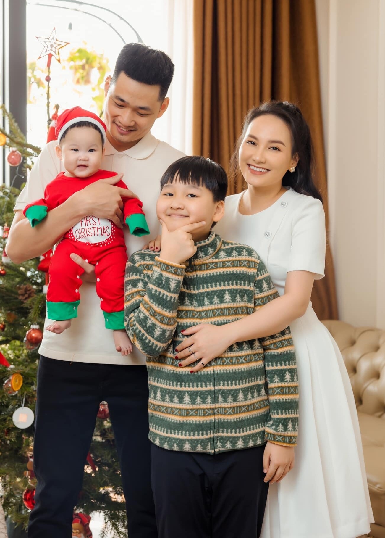 Nữ diễn viên kết hôn từ khá sớm, hiện có cuộc sống viên mãn.