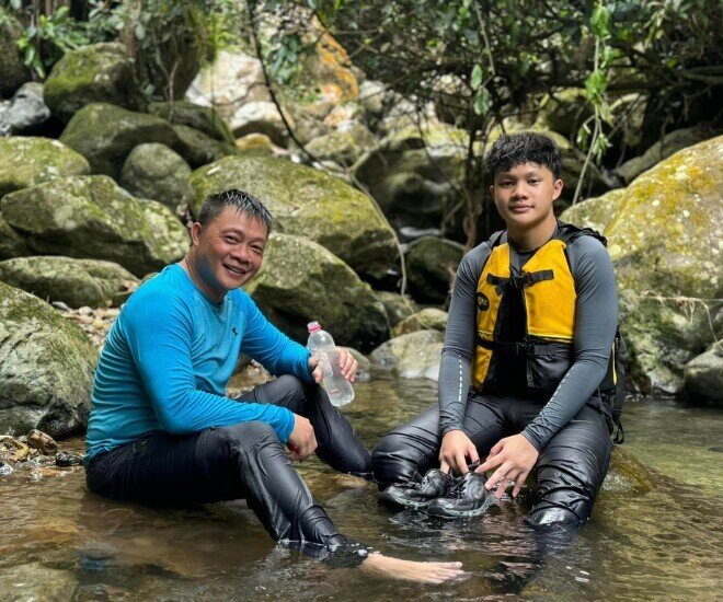 Btv quang minh khoe con trai đầu lòng tập lái xe khi đi du học canada vắng quý tử ở nhà liền cảm thấy nhớ nhung - 3