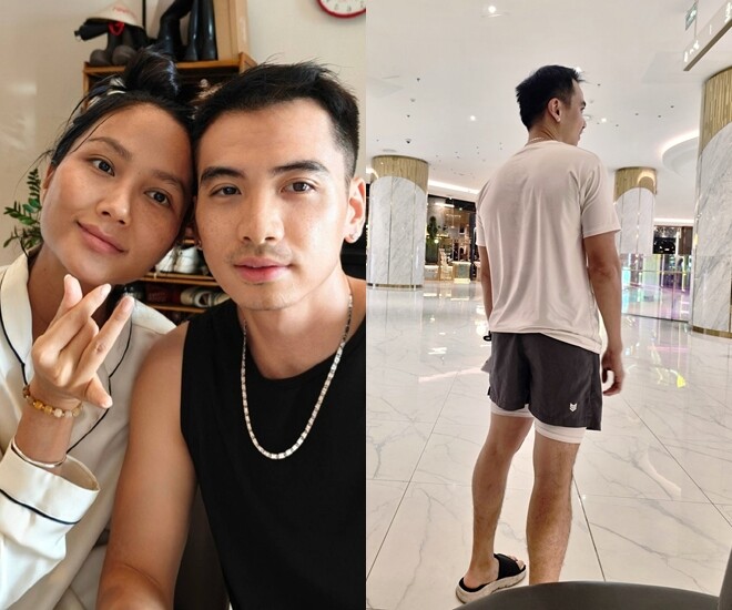 Chồng HHen Niê mặc quần ngược ra đường do phải vội về nhà đưa vợ đi ăn.