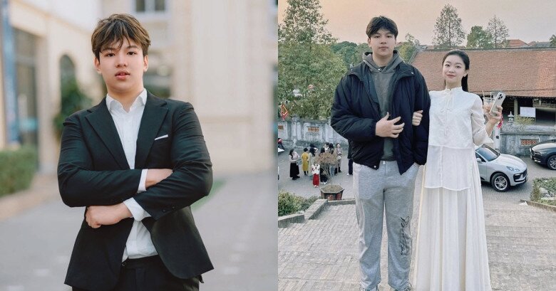 Hà Vi mừng em trai đậu đại học, trở thành hậu bối của mình.