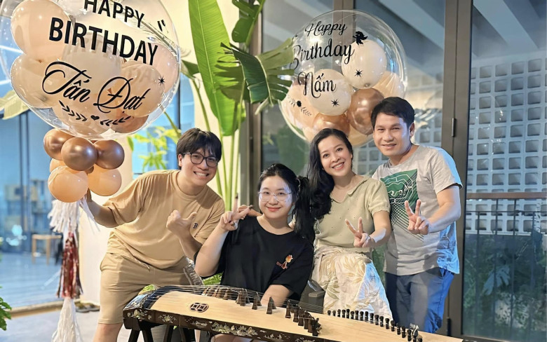 Các con của nam ca sĩ đều thừa hưởng năng khiếu nghệ thuật từ bố.