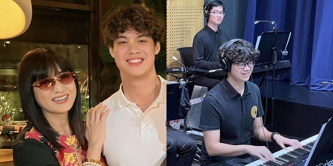 Tony thừa hưởng năng khiếu nghệ thuật từ mẹ nhưng hiện học ngành kinh tế.