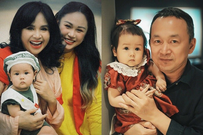 Thanh Lam và Quốc Trung thường xuyên chia sẻ những hình ảnh đáng yêu của bé Bao Bao.