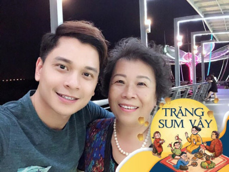 MC VTV Danh Tùng: Trung thu đủ đầy là có đĩa hồng mẹ gọt, sự sum vầy bên mâm cỗ