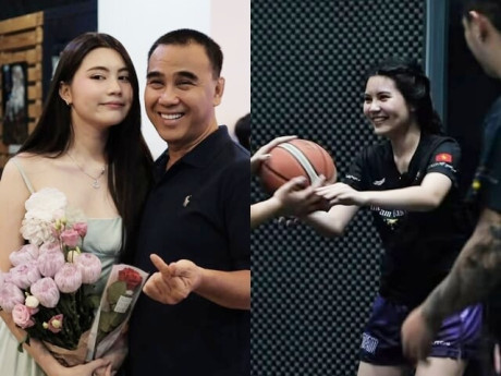 Sao Việt 24h: Con gái út nhà Quyền Linh lộ mặt mộc xinh hơn trang điểm khi chơi bóng rổ, hoạt bát đúng tuổi 17