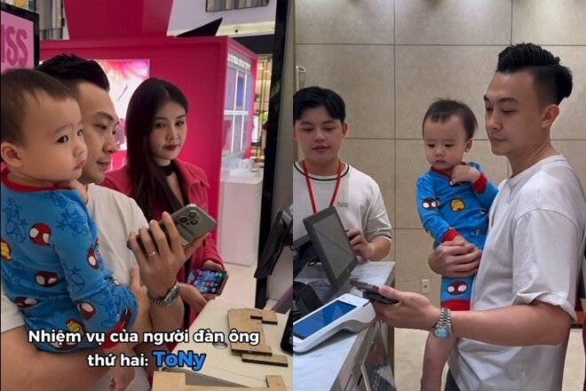 BTV Phan Tô Ny cưng chiều vợ, liên tục quẹt thẻ để tặng vợ quà 20/10.