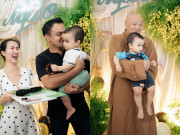 Giải trí - Phản ứng của chồng Võ Hạ Trâm khi con lai Ấn không chọn vàng tiền, chỉ lấy tràng hạt từ ông ngoại xuất gia trong tiệc thôi nôi
