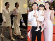 Giải trí - Sao Việt 24h: Hoa hậu Đỗ Mỹ Linh lộ vòng 2 lùm lùm, nghi vấn mang thai lần 2 khi dự đám cưới Đỗ Thị Hà