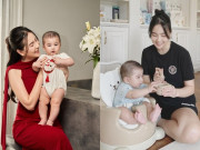 Giải trí - Mai Ngọc 7 tháng chưa có giấc ngủ nào quá 5 giờ sáng, quý tử giữ cuộc sống kỷ luật, tận hưởng ở quê nội Bắc Ninh