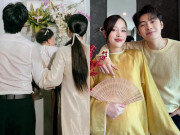 Giải trí - Puka - Gin Tuấn Kiệt làm lễ rửa tội cho con tại nhà thờ, "tiểu công chúa" có mái tóc "cây dừa" khiến nhiều người thích thú