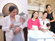 Giải trí - Con trai Ngọc Hân mới 4 tháng tuổi đã được mẹ cho kế thừa gia sản, "đính ước từ nhỏ" với ái nữ của MC VTV