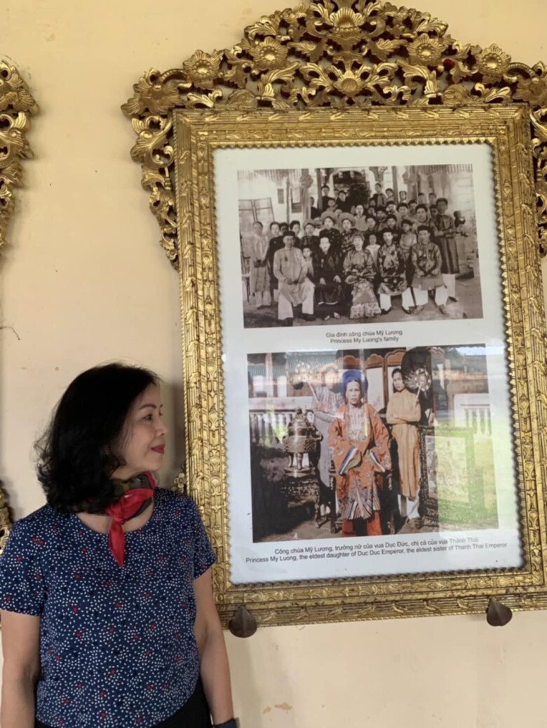 NSƯT Minh Trang có chia sẻ về bà ngoại là Công nữ Nguyễn Thị Cẩm Hà.