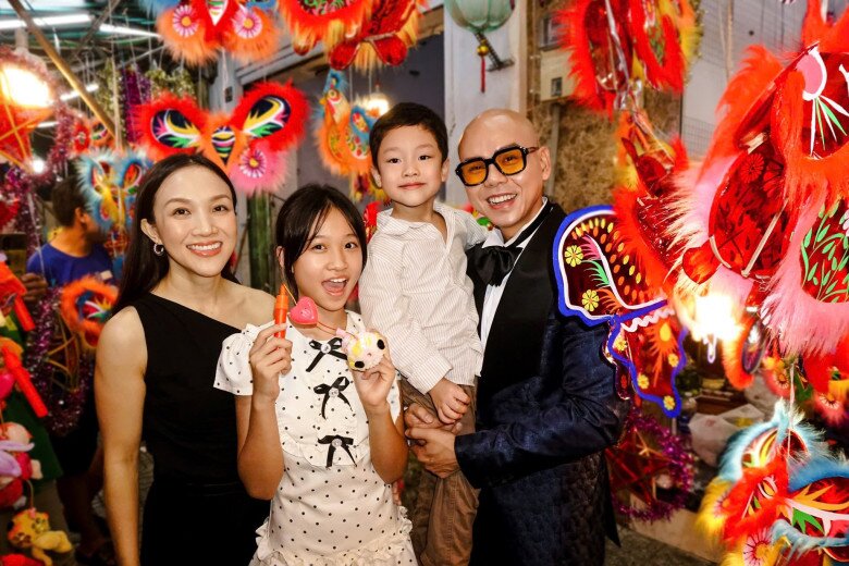 Phan Đinh Tùng hạnh phúc vì ái nữ ngoan ngoãn, hiểu chuyện.