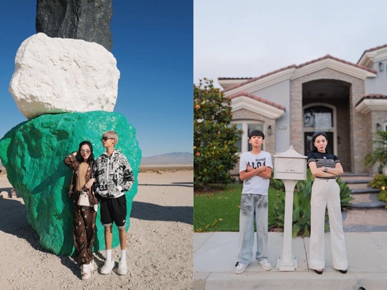 Cậu sở hữu căn nhà triệu đô ở Mỹ, được đi du lịch nhiều nơi.