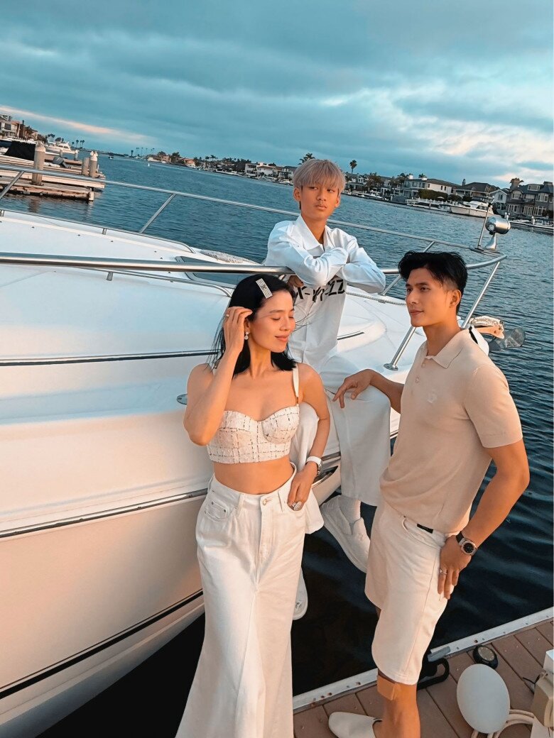 Kỳ Anh có mối quan hệ tốt với Lâm Bảo Châu, thân thiết như bạn bè.