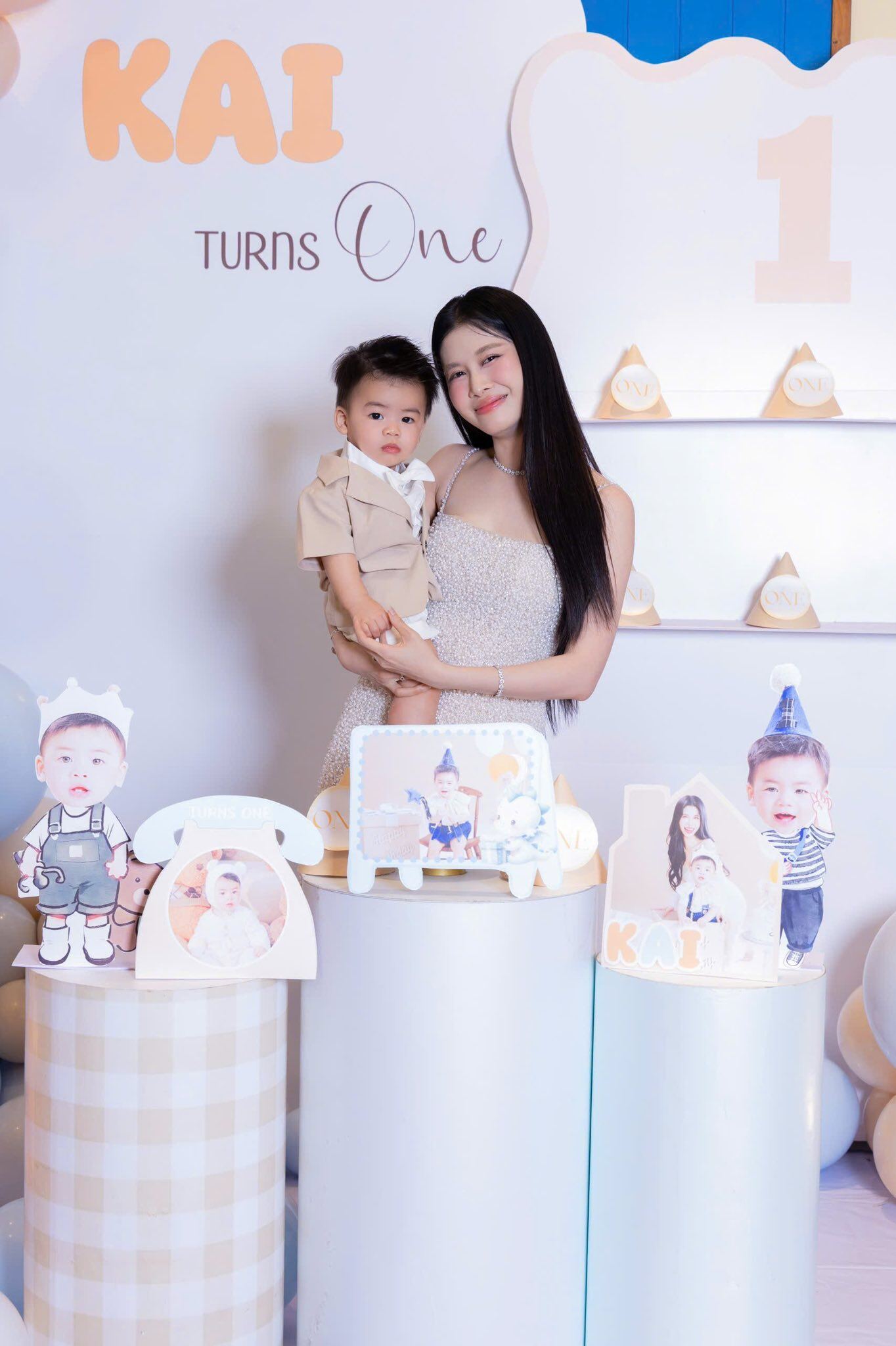 Nhan sắc rạng rỡ của Thủy Anh sau 3 lần sinh nở.