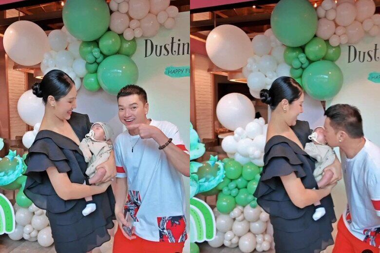 Quang Minh và Tăng Khánh Chi công khai chuyện tình cảm bất chấp khoảng cách tuổi tác.