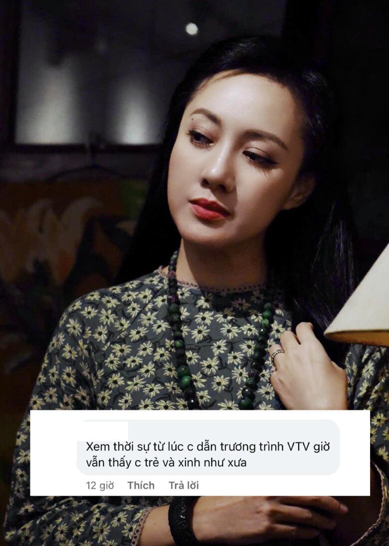 Nhiều khán giả dành lời khen cho nhan sắc xinh đẹp ở tuổi 45 của Hoài Anh.