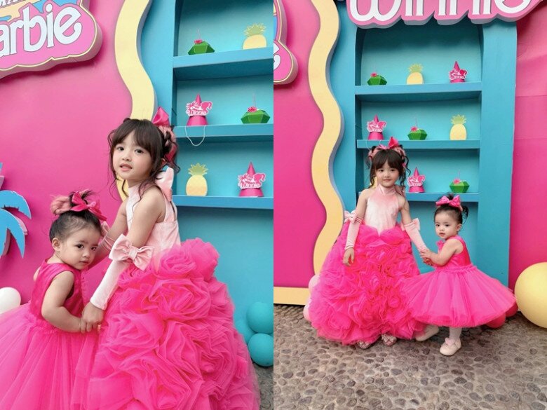 Winnie và Hannie rất thân thiết, có ngoại hình xinh xắn như búp bê.