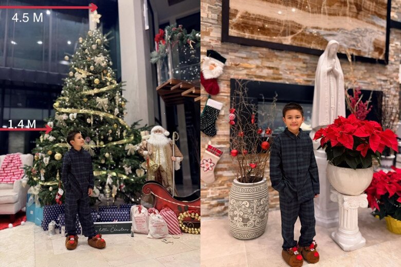 Sao Việt 24h: H’Hen Niê bế con gái đến mừng sinh nhật bà nội, bố chồng nàng hậu cúi người tặng hoa cho vợ cực amp;#34;tìnhamp;#34; - 4