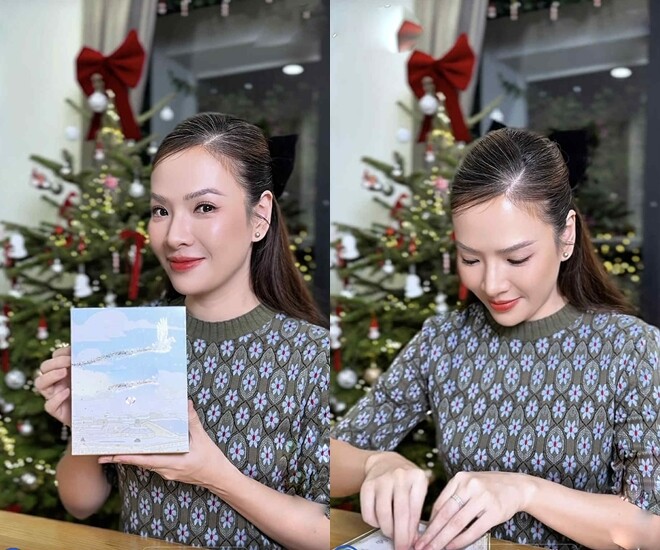 Đan Lê thẳng thắn thừa nhận tóc mình bị bạc ở tuổi 42.