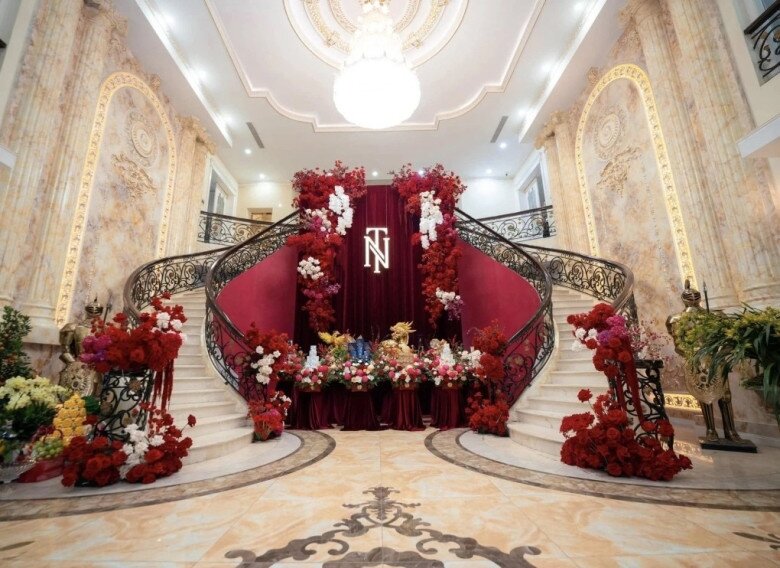 Khung cảnh lộng lẫy, sang trọng của đám cưới MC Mai Ngọc ở Bắc Ninh.