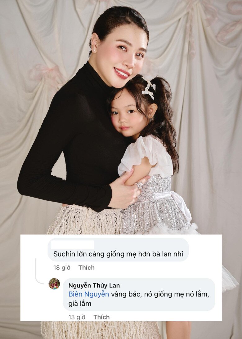 Sao việt 24h mẹ vợ cường đô la khoe khoảnh khắc 2 cháu nắm tay nhau suchin được bà khẳng định giống hệt đàm thu trang - 2