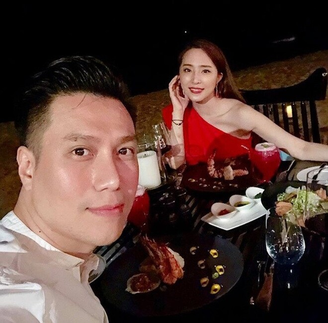 Việt Anh - Quỳnh Nga nhiều lần vướng tin đồn hẹn hò.